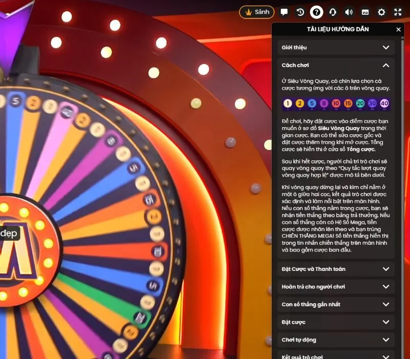 Cách chơi Mega Wheel Five88 như thế nào?